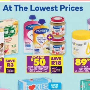 Yoghurt at Shoprite