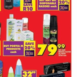 Mousse at Shoprite