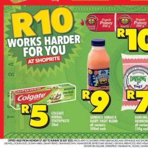 Toothpaste colgate  at Shoprite