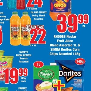 Juice at Boxer Superstores