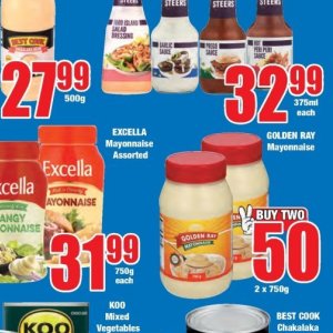 Mayonnaise at Boxer Superstores