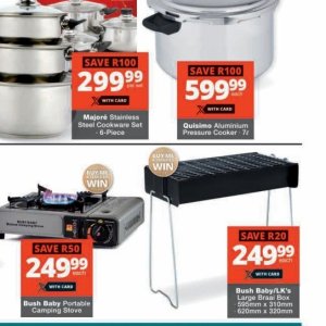 Pressure cooker at Checkers