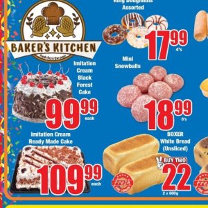 Cake at Boxer Superstores