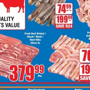 Ribs at Boxer Superstores