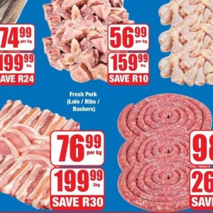 Pork at Boxer Superstores