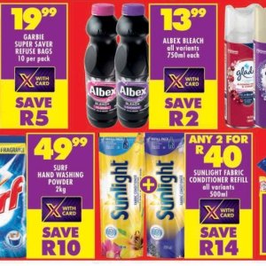 Bleach at Shoprite