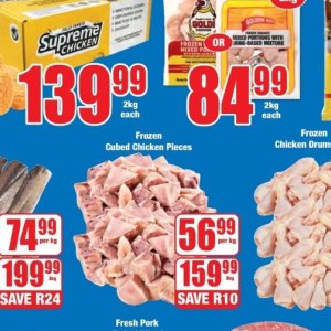Chicken meat at Boxer Superstores