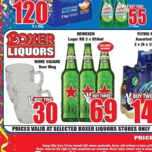 Beer at Boxer Superstores