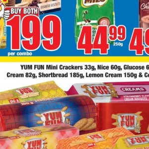 Crackers at Boxer Superstores