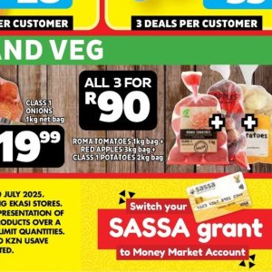 Apples at Usave