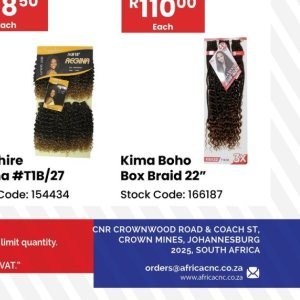 Box at Africa Cash and Carry