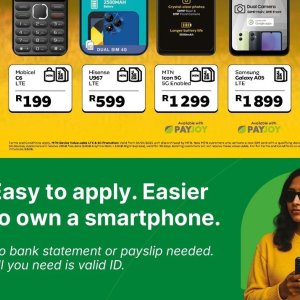 Smartphone samsung  at MTN