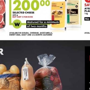 Cheddar at Woolworths