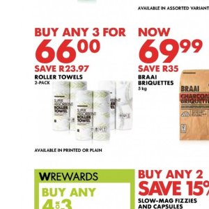 Towels at Woolworths