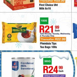 Tea at Take n Pay