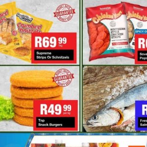Schnitzel at Take n Pay