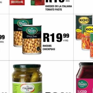 Peas at Take n Pay