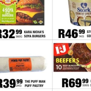 Burgers at Take n Pay