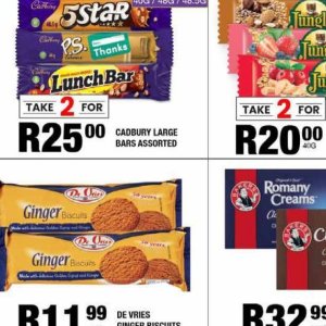 Chocolate at Take n Pay