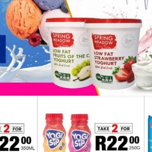 Yoghurt at Take n Pay