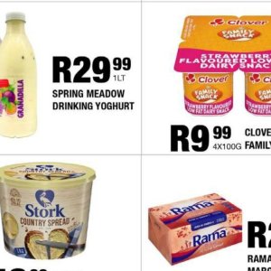 Yoghurt at Take n Pay