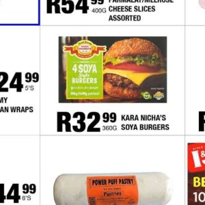 Burgers at Take n Pay