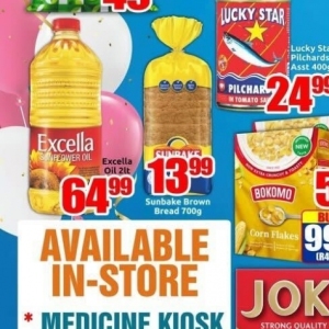 Sunflower oil at Three Star Cash and Carry
