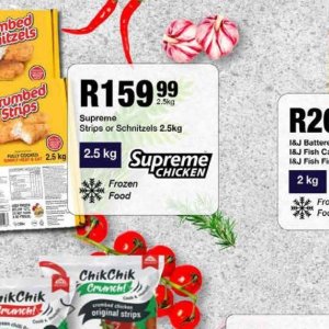 Schnitzel at Take n Pay