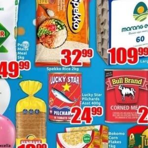 Rice at Three Star Cash and Carry