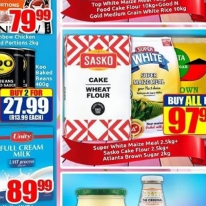 Flour at Three Star Cash and Carry