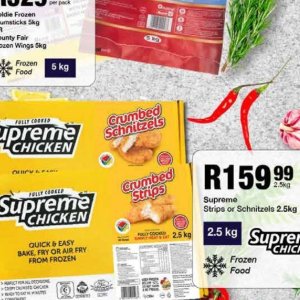 Schnitzel at Take n Pay