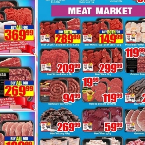 Beef at Three Star Cash and Carry