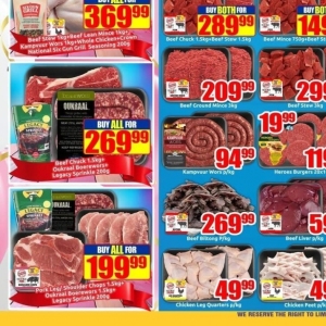 Beef at Three Star Cash and Carry