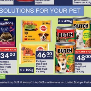 Cat food at President Hyper