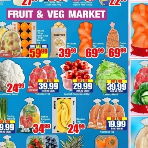 Potatoes at Three Star Cash and Carry