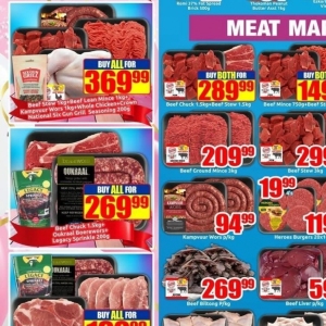 Beef at Three Star Cash and Carry