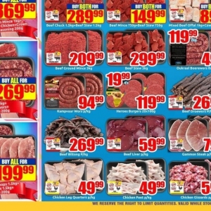 Beef at Three Star Cash and Carry