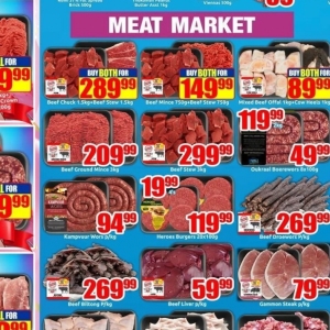 Beef at Three Star Cash and Carry