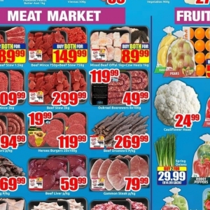 Beef at Three Star Cash and Carry