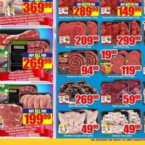 Beef at Three Star Cash and Carry