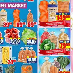 Carrots at Three Star Cash and Carry