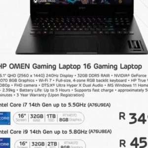 Laptop at Computer Mania