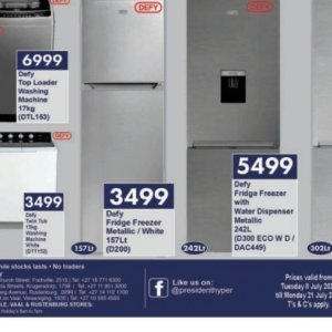Freezer at President Hyper