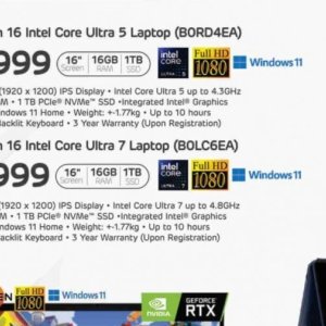 Laptop at Computer Mania