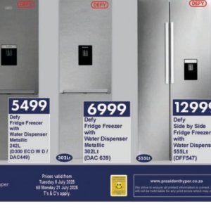 Refrigerator at President Hyper