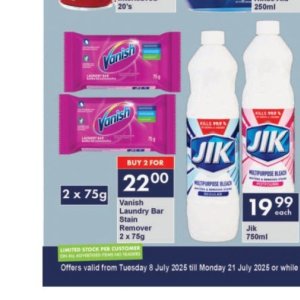 Stain remover at President Hyper