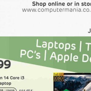 Laptop at Computer Mania