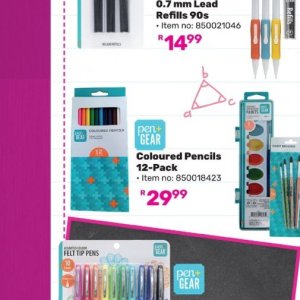 Pencils at Game