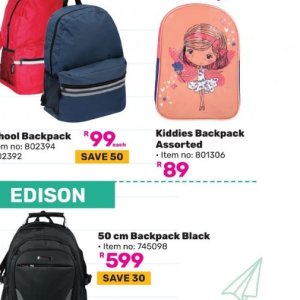 Backpack at Game