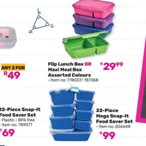Lunch box at Game
